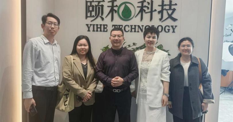 贸易与旅游管理学院赴广西孝慈生物科技有限公司开展调研