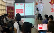 贸易与旅游管理学院在“一站式”学生社区开展学习党的二十大精神主题团日活动
