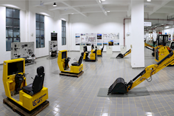 柳工体验中心1楼全景图