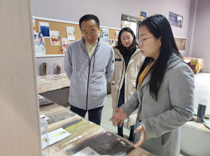 市文广旅局及非遗保护协会专家来校调研非遗传承创新工作