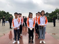 艺术设计学院青年代表前往西山烈士陵园开展“不忘初心 缅怀先烈”祭奠活动