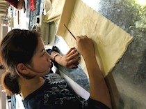 艺术学院2018年第一期蜡染师资培训圆满结束