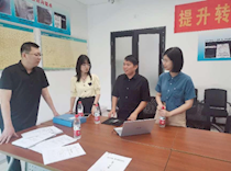 【访企拓岗促就业】艺术学院赴福建晋江利郎（中国）有限公司考察调研