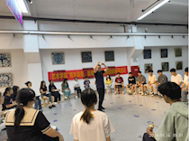 艺术学院开展“情系鼓圈，鼓舞心灵”鼓圈团体辅导活动