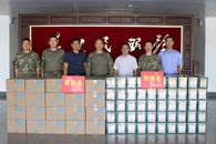 校领导带队走访慰问驻地军分区、武装部和武警部队