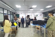 财经与物流管理学院领导班子慰问技能大赛备赛师生