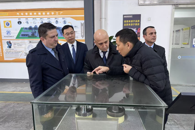 阿塞拜疆职业教育代表团到我校考察交流