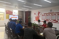 机电工程学院学生第一党支部开展“党建引领基层治理，夯实扫黑除恶群众基础”主题党日活动