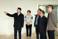 柳州市教育局调研组到我校考察交流