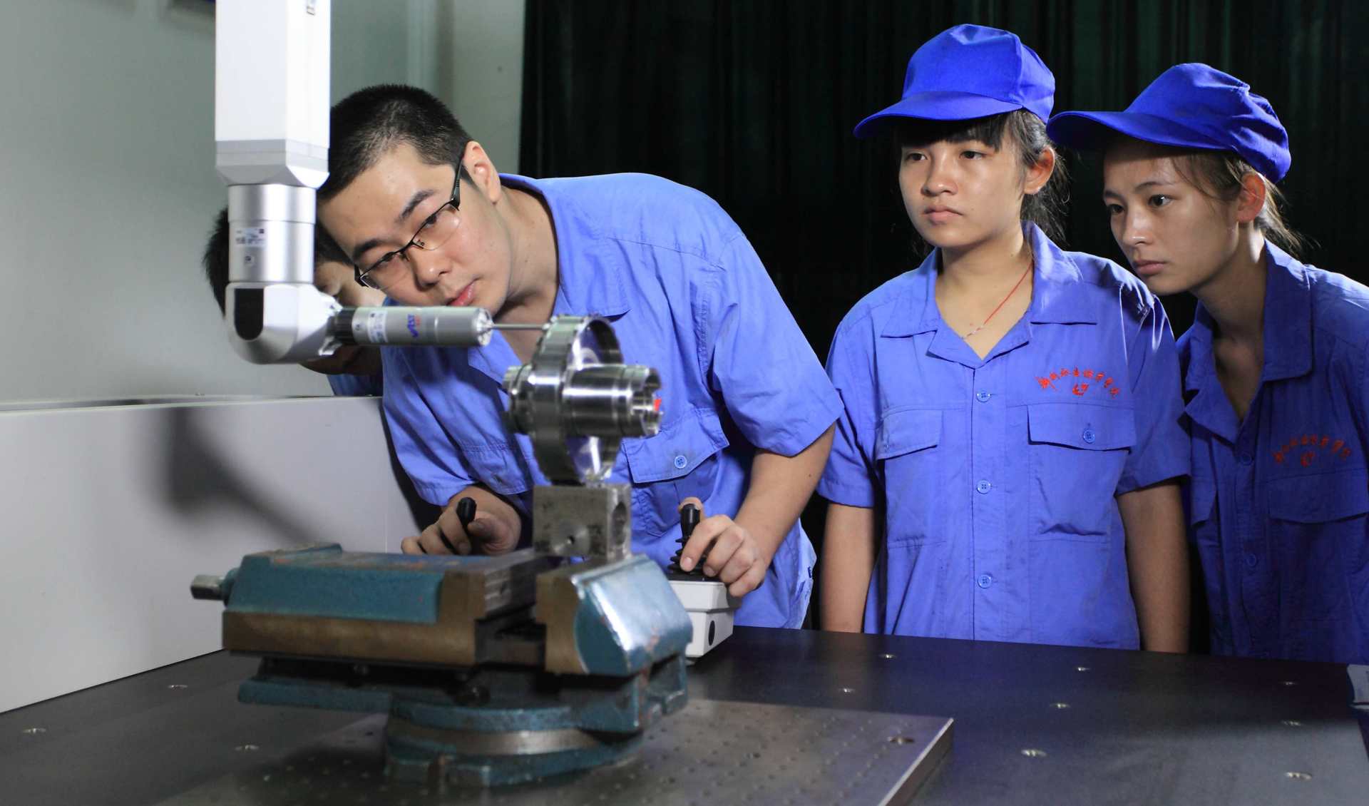 在匠心书院的学生