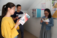 我校大学生心理健康教育与咨询中心给每栋学生宿舍安置“心灵小屋”