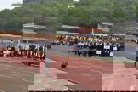 【青春向党奋斗有我】贸易与旅游管理学院举办建党100周年系列活动之升国旗早锻炼