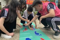 贸易与旅游管理学院团委开展“传承红色基因 童心向党 温暖六一”志愿服务活动