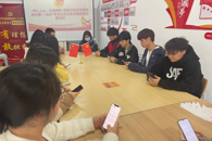 贸易与旅游管理学院开展“一站式”学生社区红色诵读活动