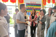 艺术学院师生赴柳州市静兰小学开展民族特色校服设计调研