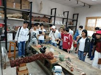 艺术设计学院赴到广西工艺美术学校开展参观学习交流