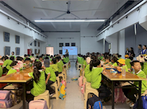 艺术学院迎来滨江小学（本部）春季研学活动